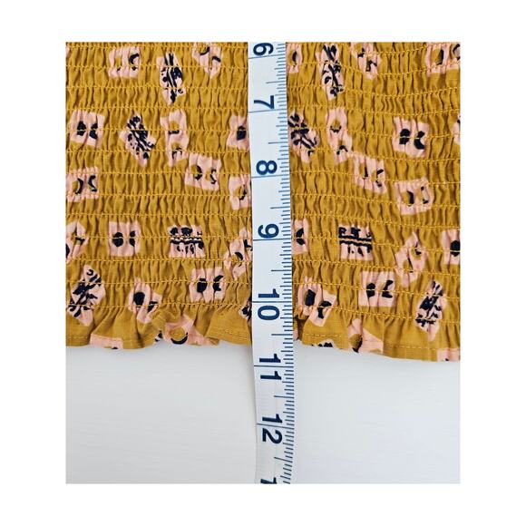 Fragonard Parfumeur Puff Sleeve Smocked Top, Size TU (One Size) - Picture 8 of 8